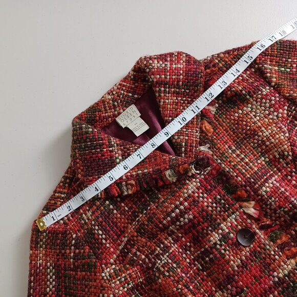 Sigrid Olsen Multicolour Tweed Blazer Jacket - Picture 9 of 16